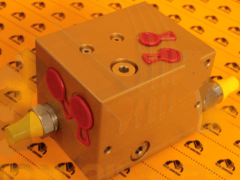 Distribuitor hidraulic de la atasamente de curatare JCB 928/60342 - imagine 2