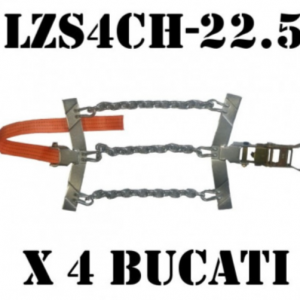 Pachet 4 bucati lanturi tip sectoare - cu chinga - camion 22,5