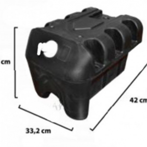 Rezervor apa 30L plastic negru