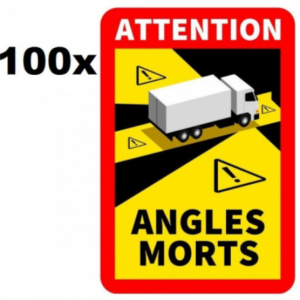 Pachet 100 Autocolante "Angles morts"