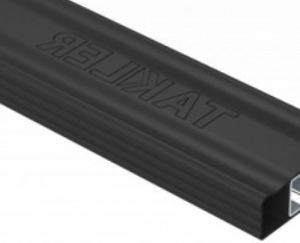 Bara de plastic -insertie metalica- protectie laterala (parabiciclisti) 3500mm