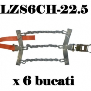 Pachet 6 bucati lanturi tip sectoare - cu chinga - camion 22,5