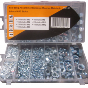 Set piulite diverse marimi 650 bucati